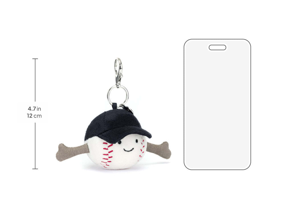 Amuseables Sports Baseball Bag Charm