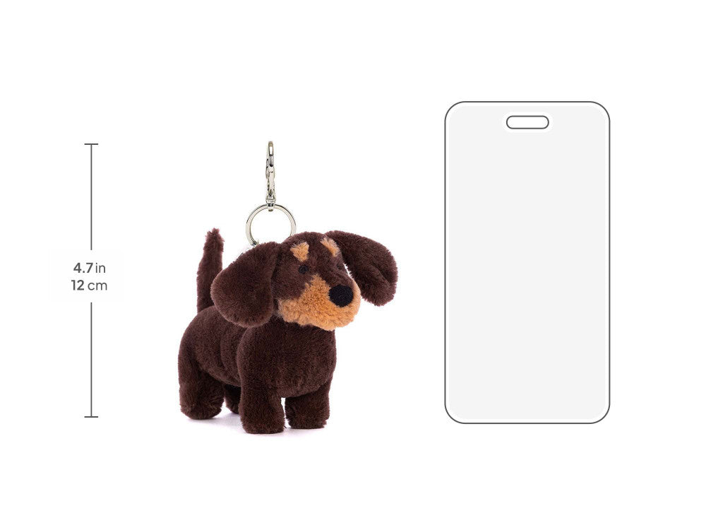 Otto Sausage Dog Bag Charm